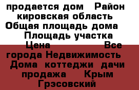 продается дом › Район ­ кировская область › Общая площадь дома ­ 150 › Площадь участка ­ 245 › Цена ­ 2 000 000 - Все города Недвижимость » Дома, коттеджи, дачи продажа   . Крым,Грэсовский